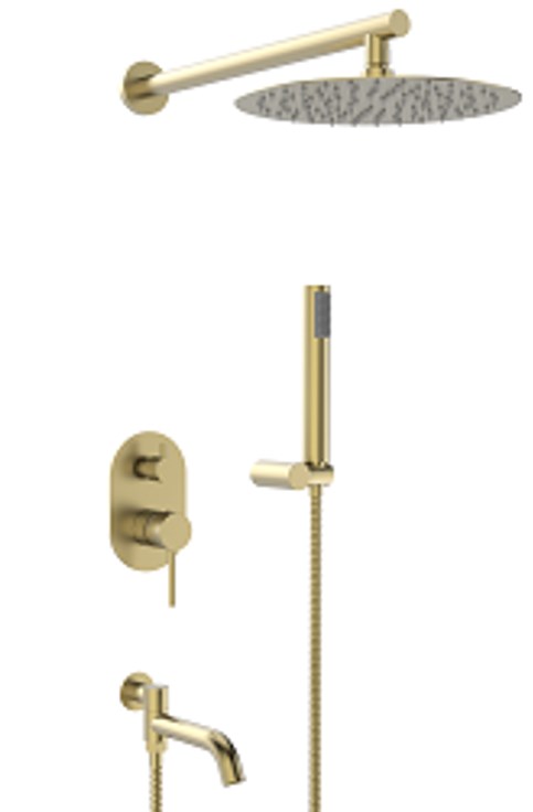 душевая система vivi felice 0620 oro opaco золотой матовый