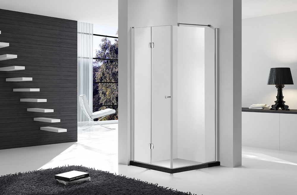 Душевой уголок Gutewetter Practic Rectan GK-401 105x95 (матовый хром/полистирол rain) фото 4 душевой уголок gutewetter practic rectan gk-401 105x95 (матовый хром/полистирол rain) фото 4