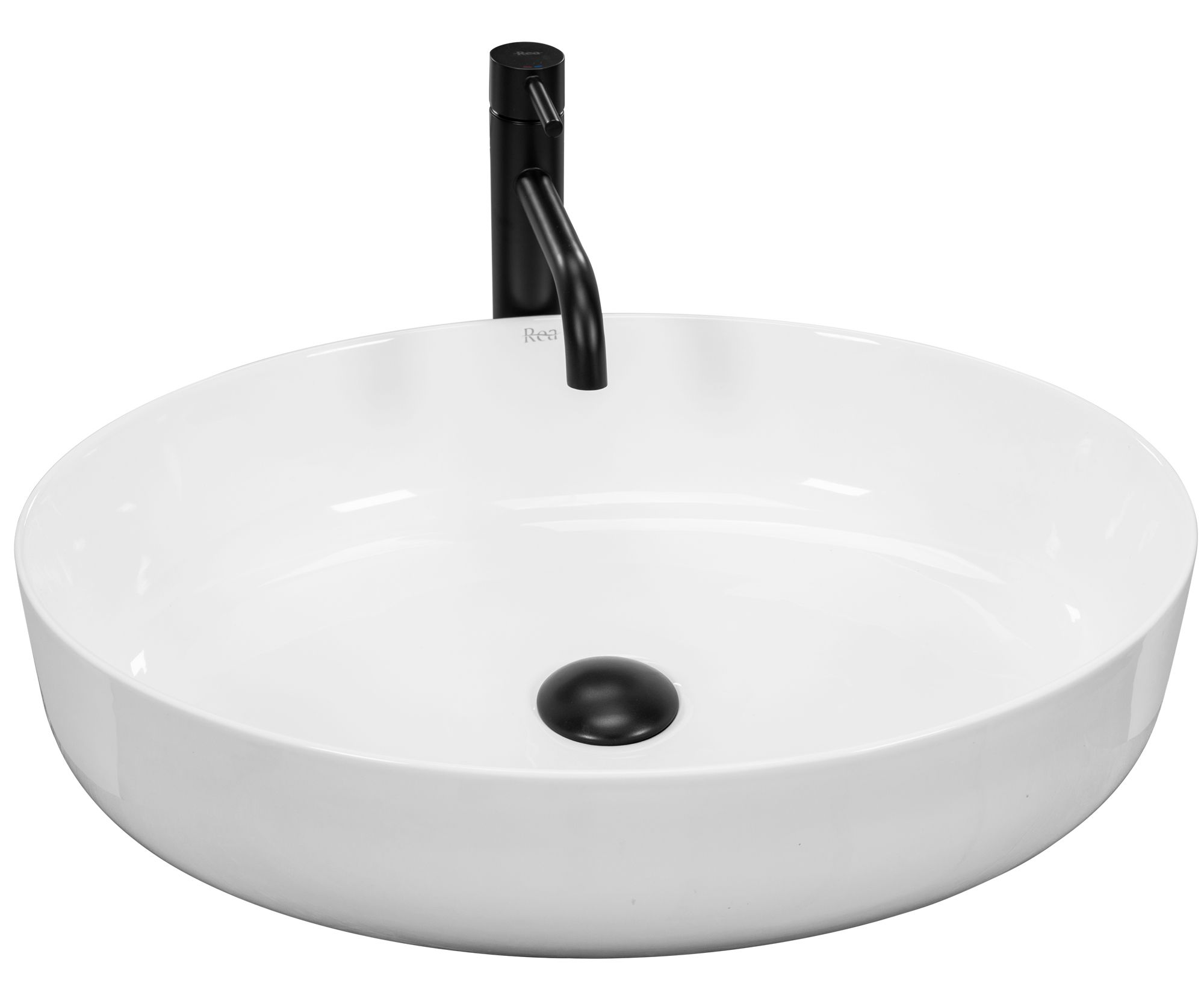 умывальник rea queen white u1223 55x41,5 белый