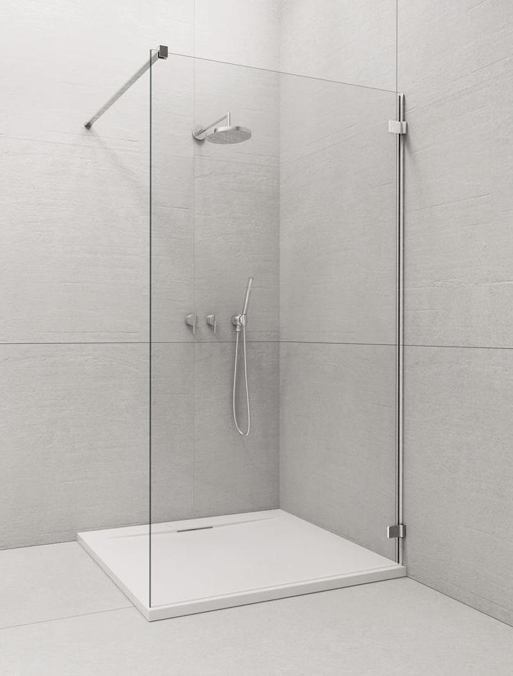 душевой уголок radaway euphoria walk-in v w1 110 прозрачное/хром
