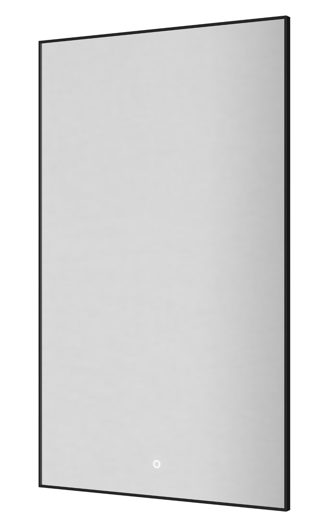зеркало boheme 100x60 с подсветкой и антизапотеванием, черный