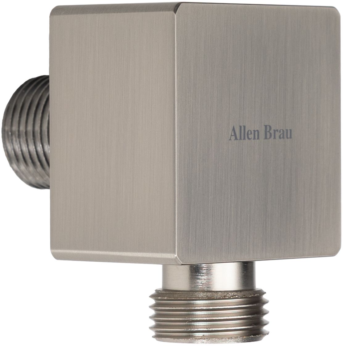 шланговое подсоединение для душа allen brau infiniti 5.21a17-bn никель брашированный