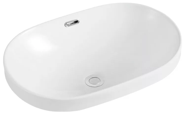 умывальник встраиваемый gid s1004 60x40 белый
