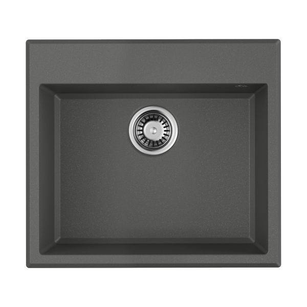 кухонная мойка omoikiri tedori 57-pl tetogranit 57x51 платина