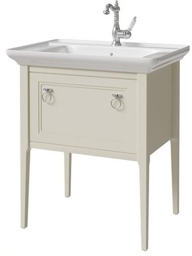 тумба напольная caprigo jersey 75 34311-sf46 кремовый