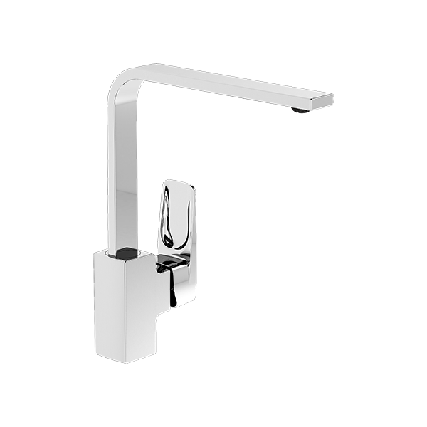 смеситель для кухни vitra root square a42753exp хром