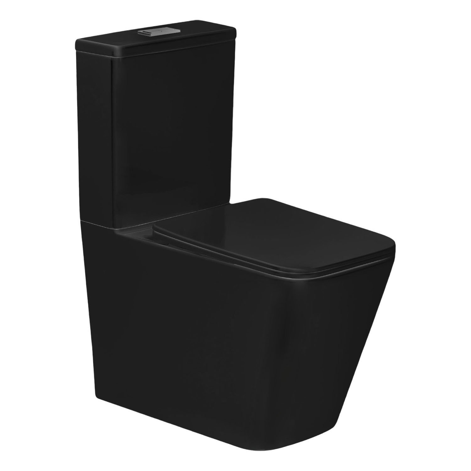 унитаз-компакт welt-wasser gelbach 011 st mt-bl 36,5x61 сиденье duroplast, микролифт, черный матовый