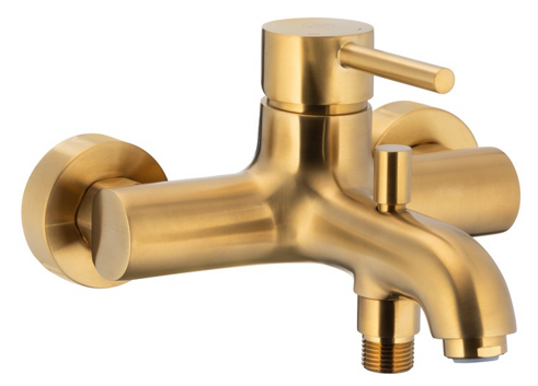 смеситель для ванны armatura moza gold 5034-010-31 золото
