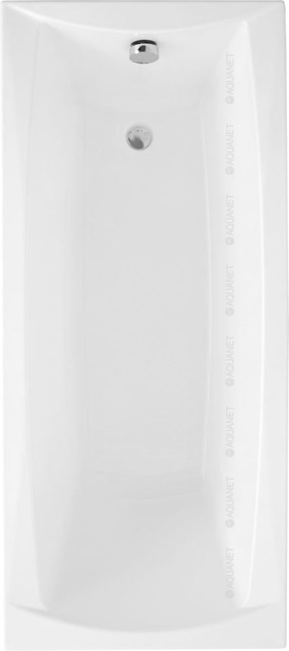 ванна акриловая aquanet cariba 170x75 с каркасом