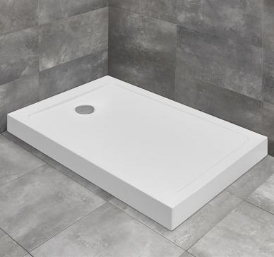 душевой поддон radaway doros f compact 150x90 белый