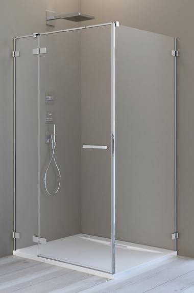 душевой уголок radaway arta kdj ii 80x75 прозрачное/хром