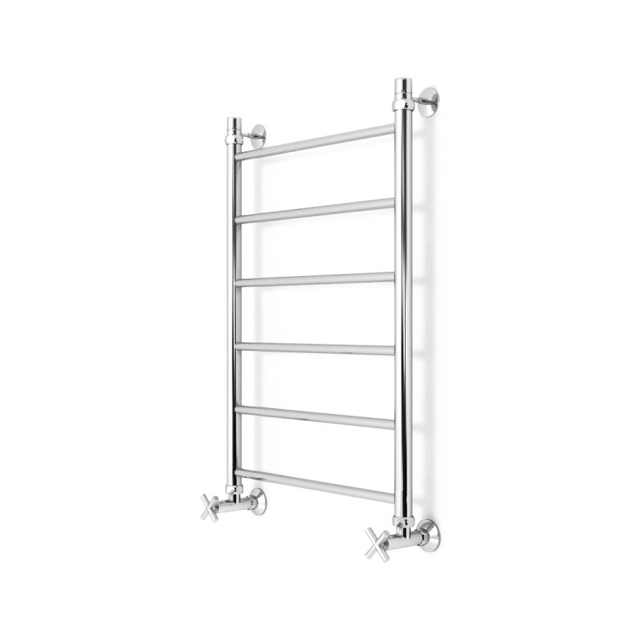полотенцесушитель zorg milano 500/800 50x80 нижнее подключение, хром