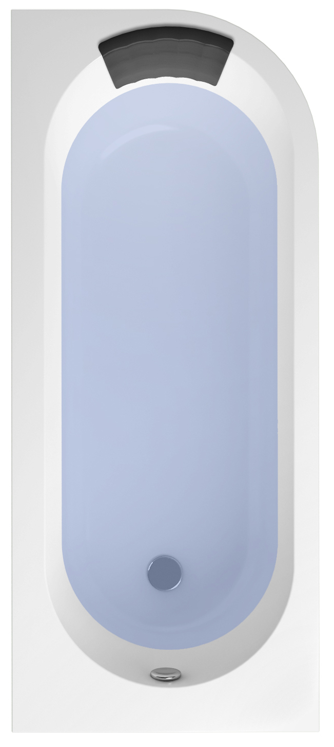 акриловая ванна lavinia boho art ii 170x72,5 l с мягким силиконовым подголовником