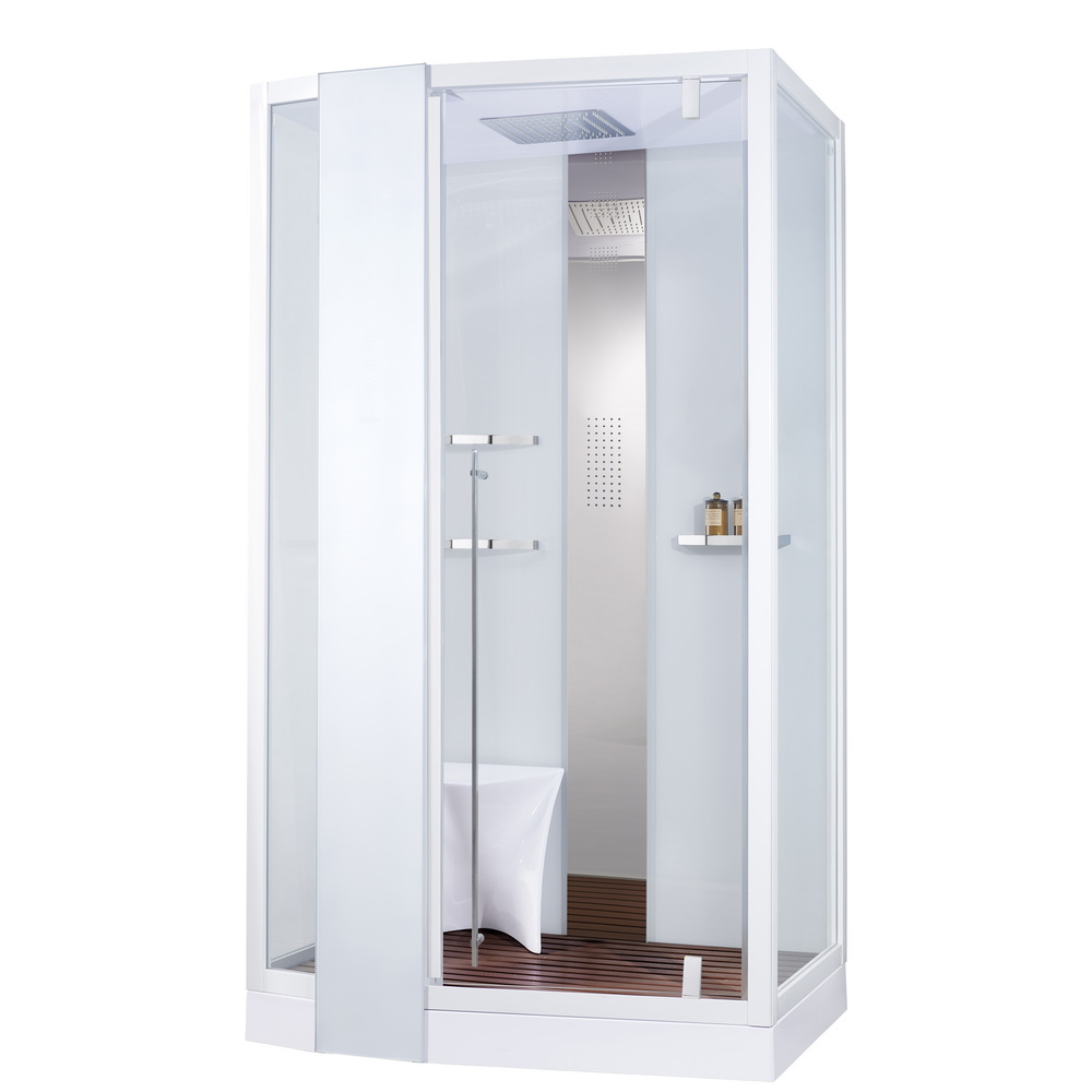 душевая кабина orans sr-89105ls white 120x90 белая (с турецкой баней) левая