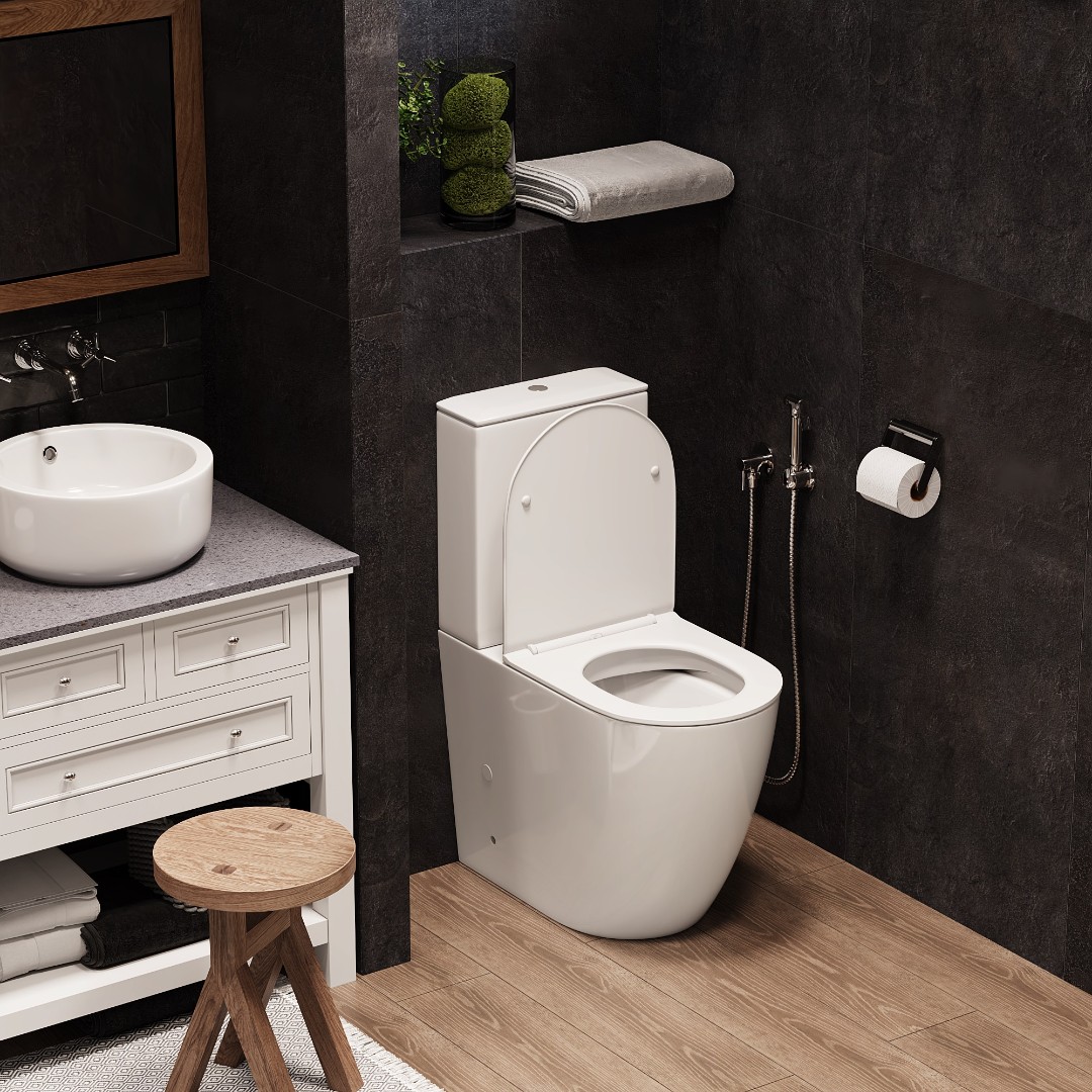 унитаз напольный ceruttispa bella ct8709 62x38,5 сиденье duroplast, микролифт
