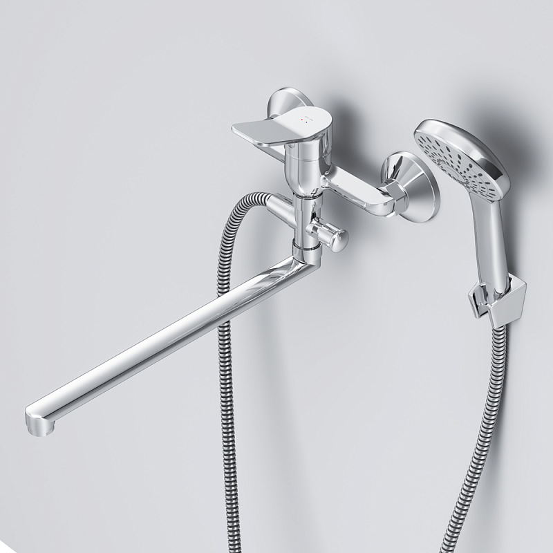 Душевой уголок Gutewetter Practic Square GK-403 105x118 (матовый хром/полистирол rain) фото 5 душевой уголок gutewetter practic square gk-403 105x118 (матовый хром/полистирол rain) фото 5