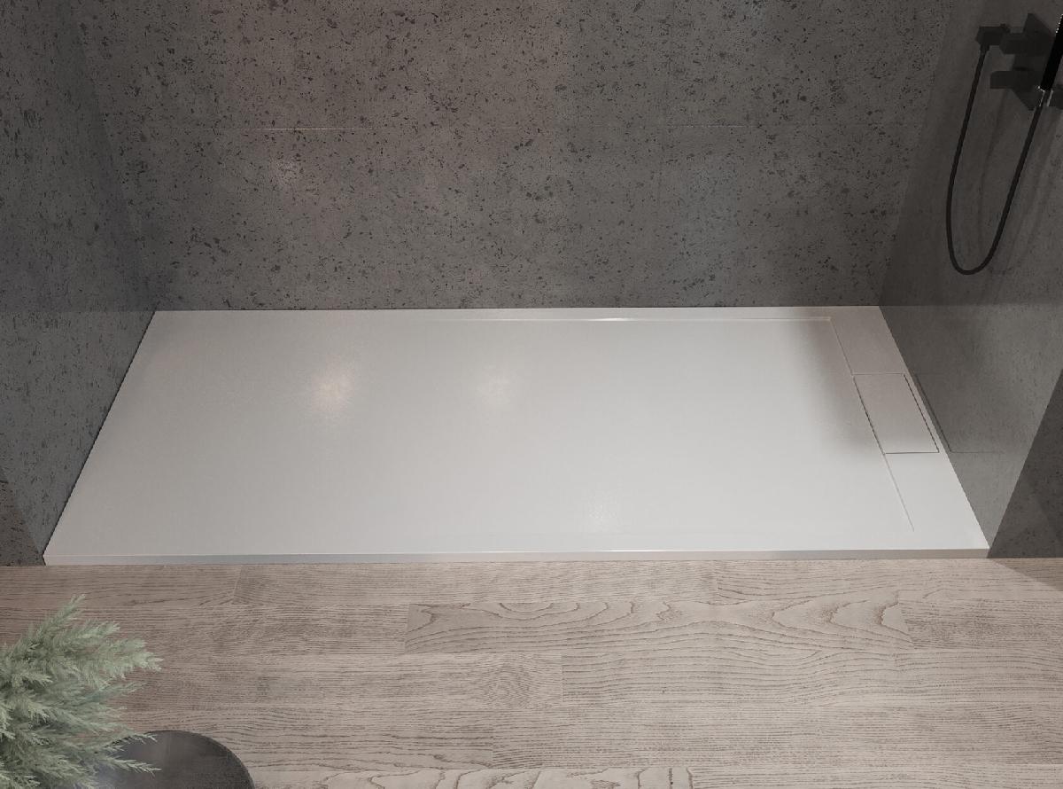 душевой поддон kolpa-san ballo kerrock 108 white 140x80 белый глянец