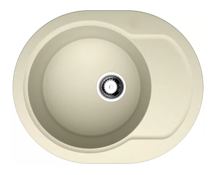 кухонная мойка omoikiri manmaru 62-be 4993349 62x50 ваниль