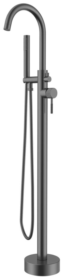 смеситель для ванны gid edessa l070-gm-sdv вороненая сталь