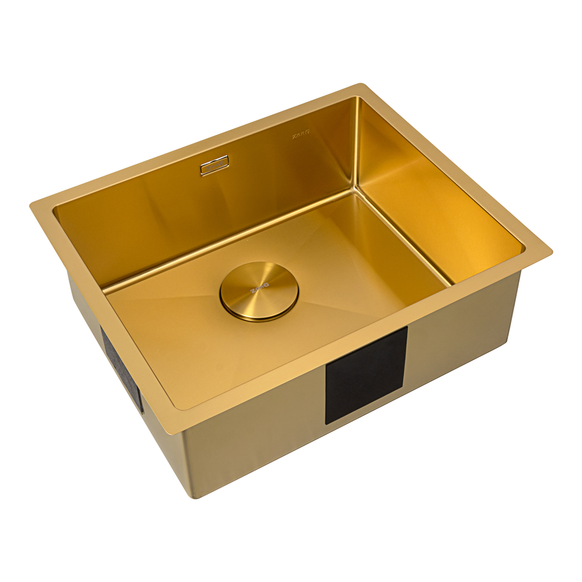 мойка кухонная zorg zrn 5055 premium pvd gold золото