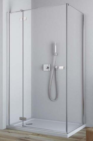 душевой уголок radaway fuenta new kdj 80x100 прозрачное/хром