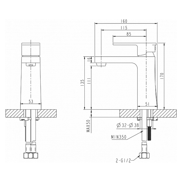 Душевой уголок Gutewetter Slide Square GK-863A 130x90 (бронза) фото 3 душевой уголок gutewetter slide square gk-863a 130x90 (бронза) фото 3