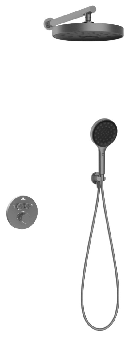 душевая система скрытого монтажа vincea inspire vsfw-3i22mt2gm оружейная сталь