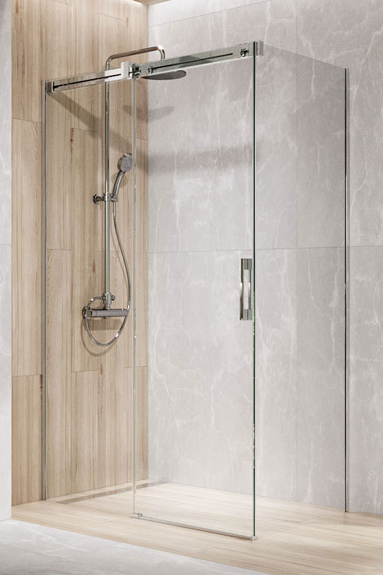 душевой уголок radaway espera pro kdj 110x80 прозрачное/хром