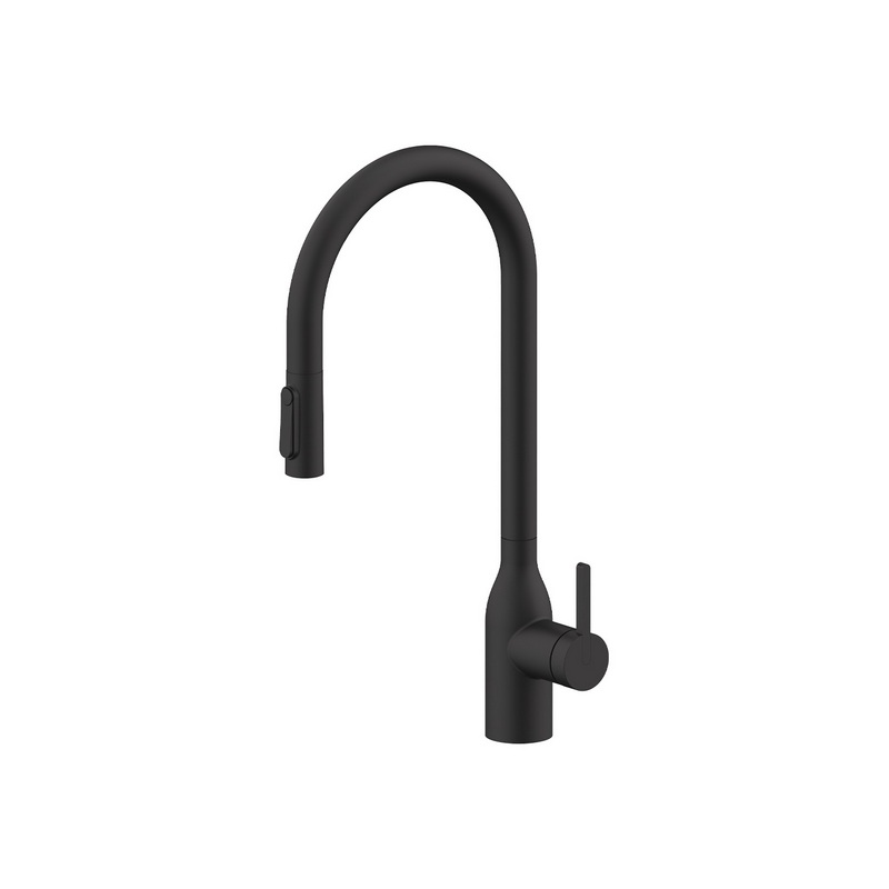 смеситель для кухни paulmark universal un213880-an с подключением фильтра, антрацит