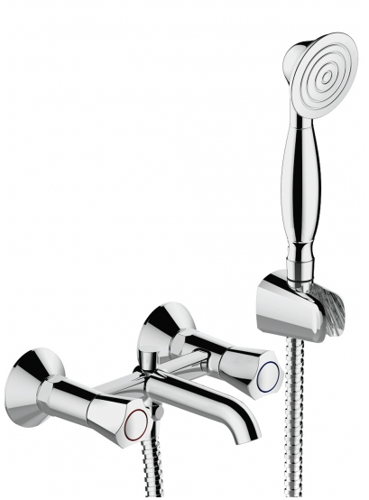 смеситель для ванны bravat duo f6133186cp-b