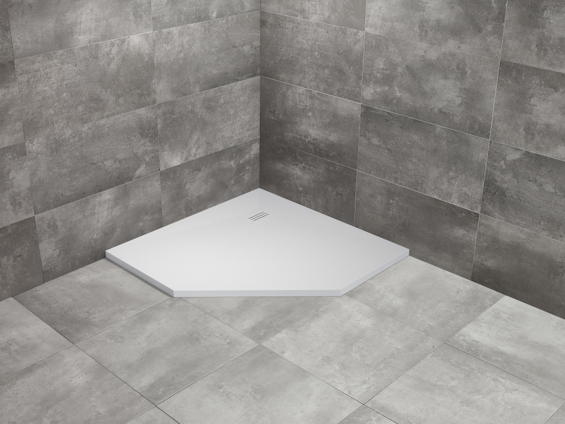 душевой поддон radaway kyntos pt white 90x90 белый