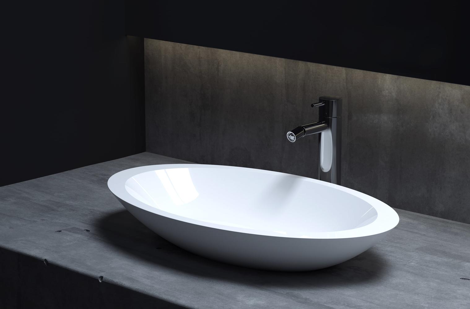 умывальник накладной salini callista 102 57,5x35 solix матовый