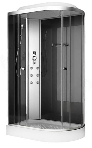 душевая кабина oda 8037ntl 120x80 с гидромассажем