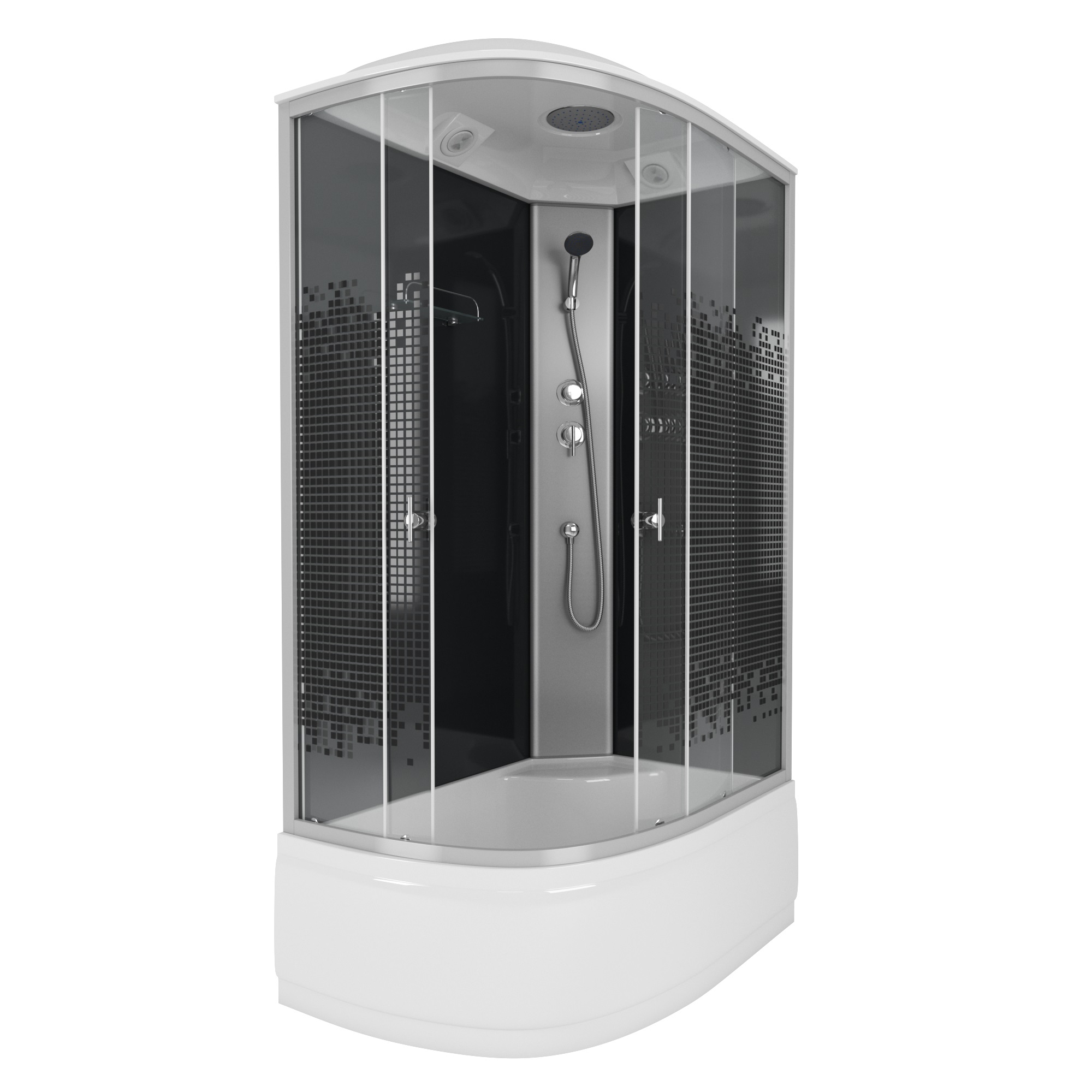 душевая кабина niagara eco ng-7510-14 l/r 120x80