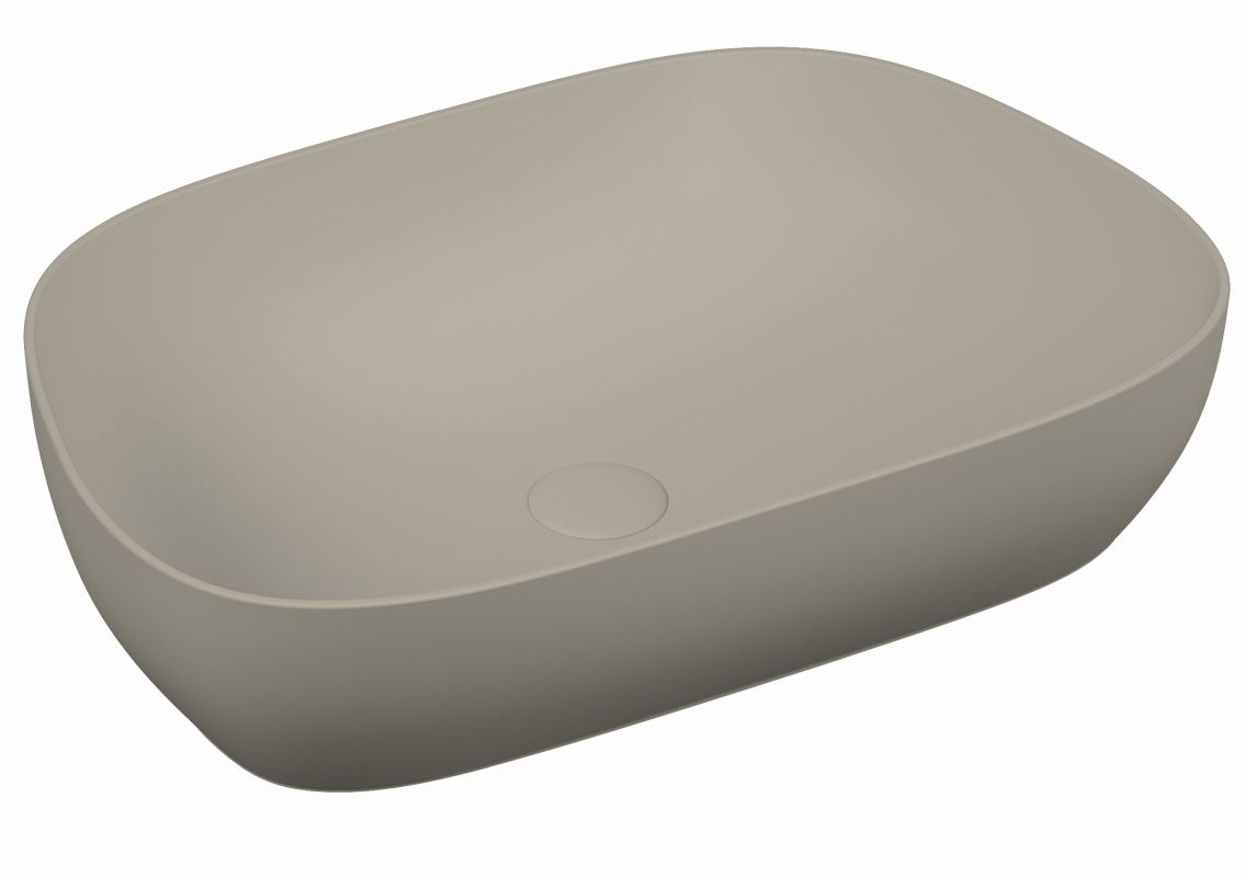 умывальник vitra outline 5993b420-0016 62,5x42,5 серо-коричневый