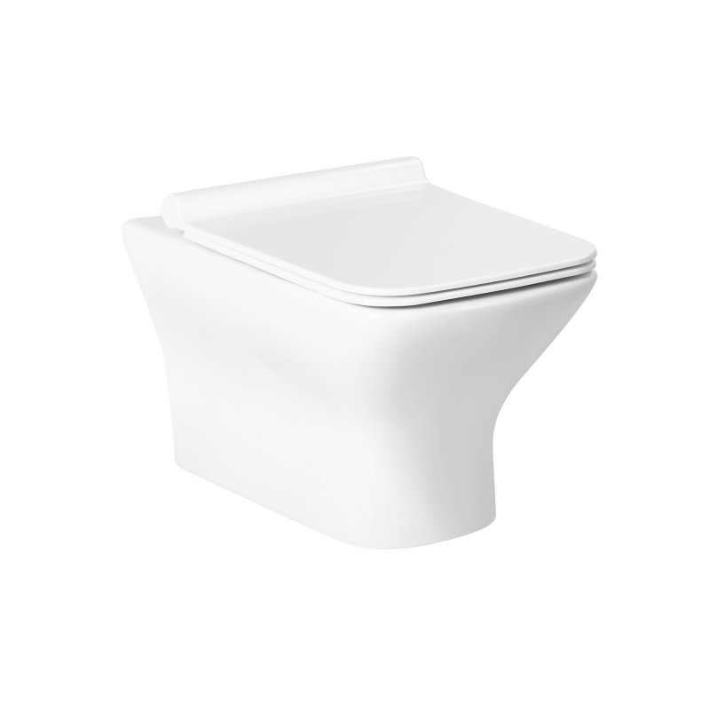 чаша унитаза подвесного безободкового belbagno romano bb248chr-sm белая