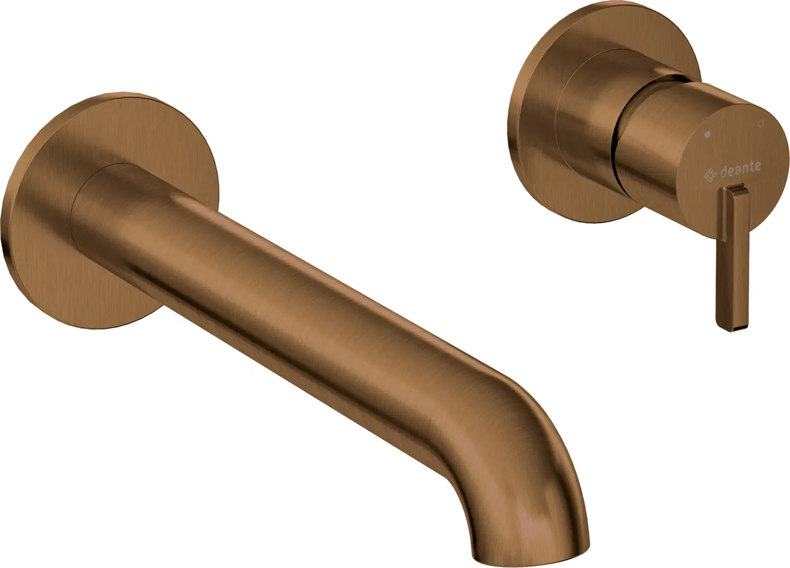 смеситель для умывальника deante silia bronze br bqs_c54l брашированная бронза
