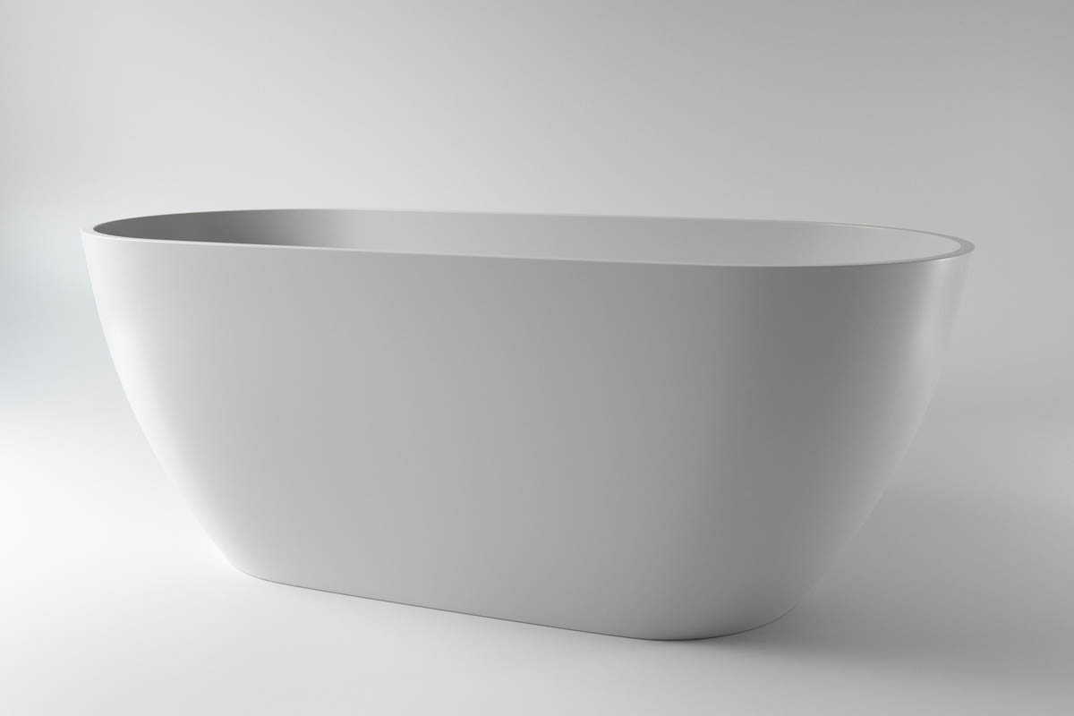 ванна каменная holbi venus 170x80 swg белая глянцевая