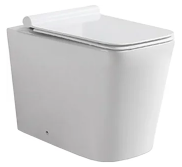 унитаз приставной santiline sl-5021 36x50,5 безободковый белый softclose