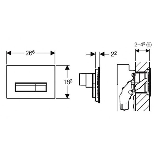 Душевой уголок Kermi CADA XS CK P50 09020 VPK 90x90 (маятниковые двери) фото 4 душевой уголок kermi cada xs ck p50 09020 vpk 90x90 (маятниковые двери) фото 4