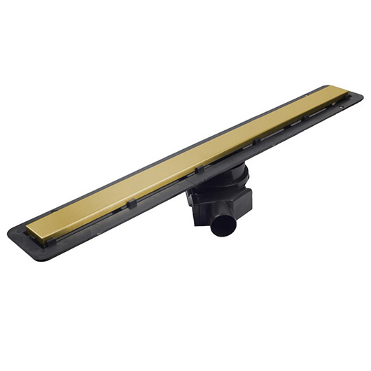 душевой лоток pestan confluo frameless line gold 550 золото / под плитку