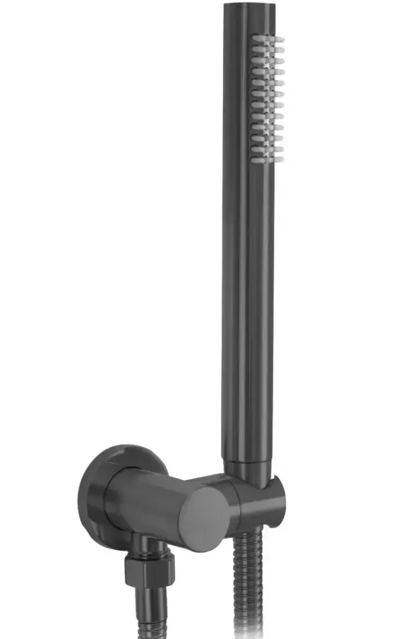 душевая система скрытого монтажа rea lungo titan rea-p6385 с термостатом, графит