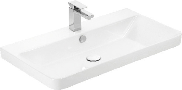 умывальник мебельный sanovit luxury 80x46