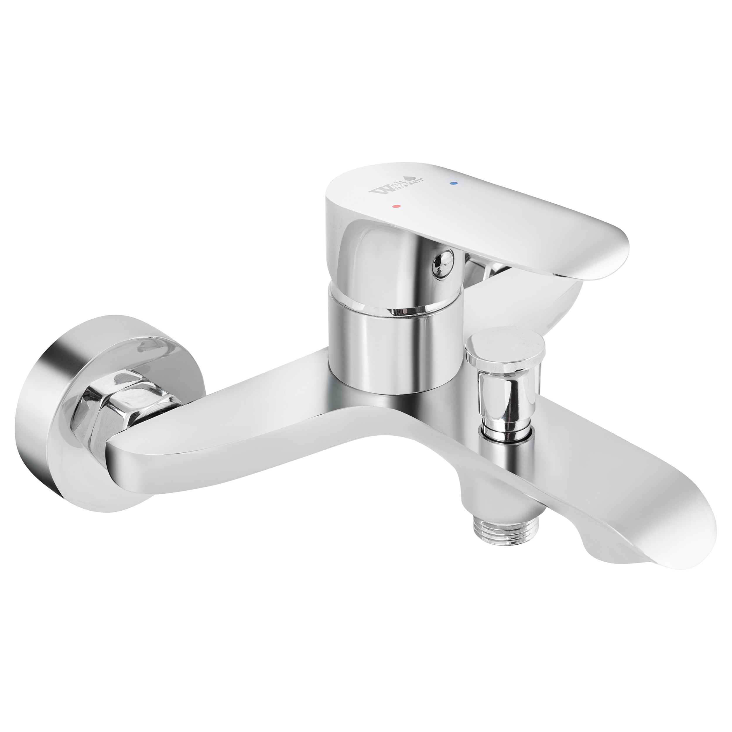 смеситель для ванны welt-wasser bonn 303 хром