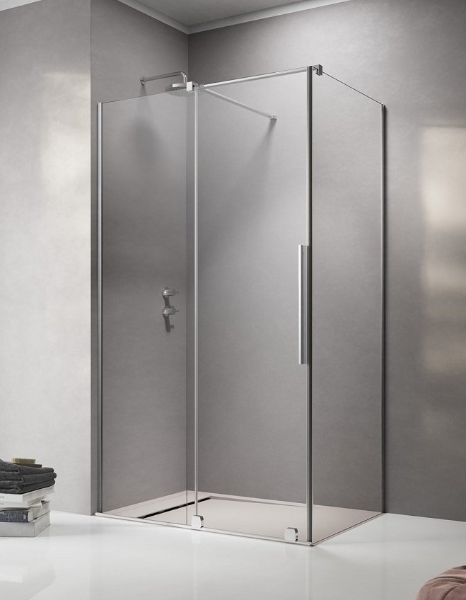 Душевой уголок Gutewetter Practic Rectan GK-401 140x95 (матовый хром/полистирол lines) фото 2 душевой уголок gutewetter practic rectan gk-401 140x95 (матовый хром/полистирол lines) фото 2