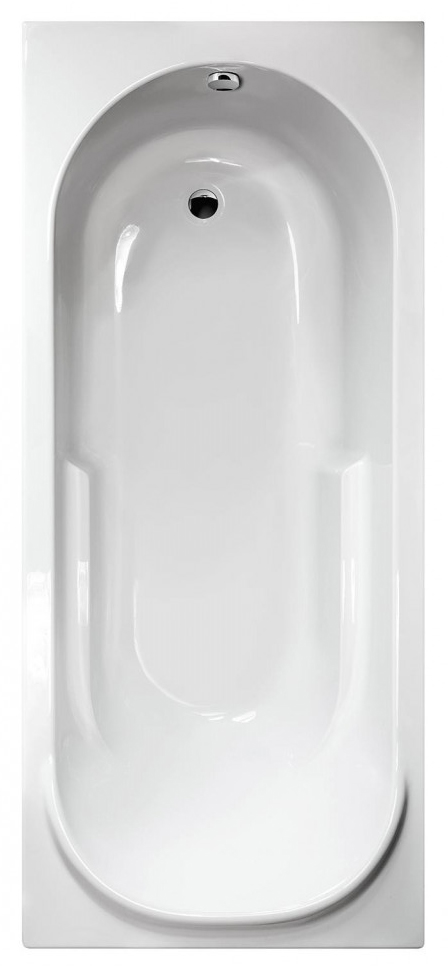ванна акриловая berges lumbo 170x75 белая