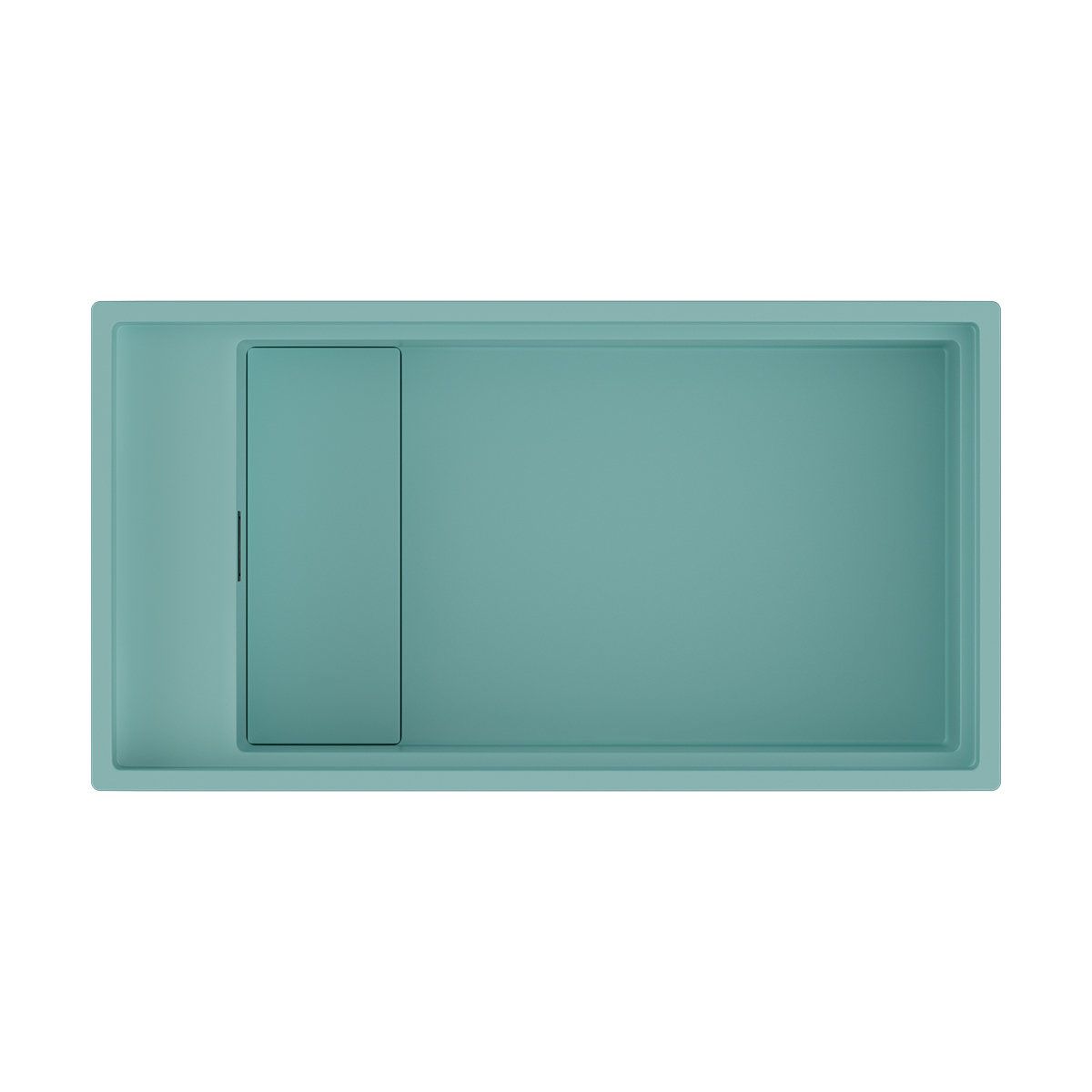 кухонная мойка omoikiri kinaru pro 86-u/i az 4993028 86x46 бирюза