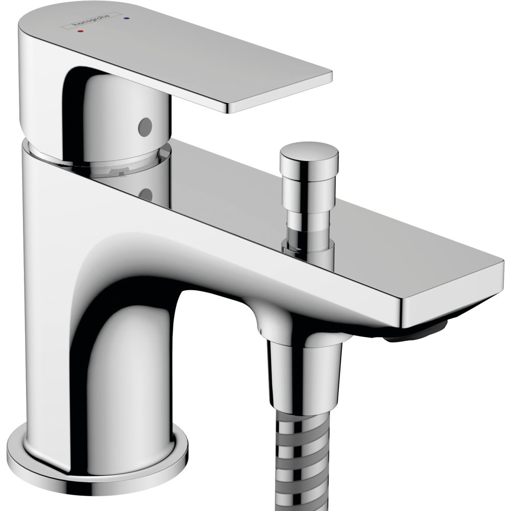 смеситель для ванны hansgrohe rebris e 72437000 хром