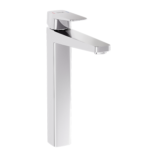 смеситель для умывальника vitra root square a42733exp хром
