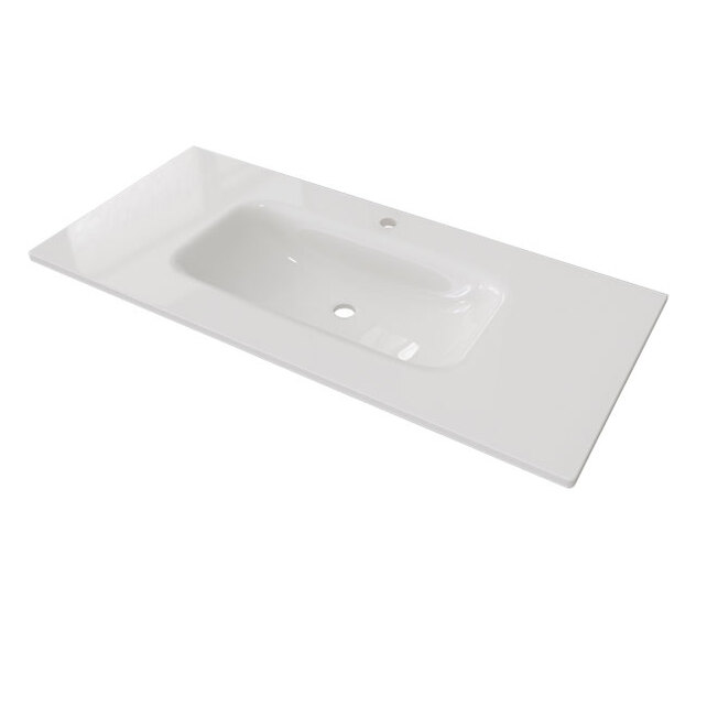 умывальник caprigo sydney 105 gc18r 34814 белый глянец